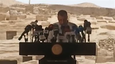 أكبر ورشة تحنيط من عصر الرعامسة.. الآثار تعلن تفاصيل كشف أثري جديد في سقارة| بث مباشر 