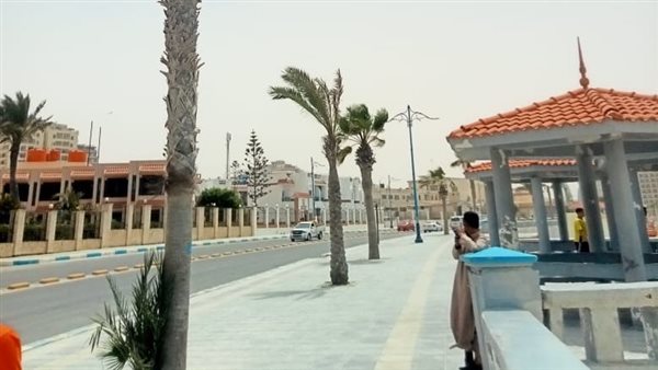 الرياح تضرب مطروح