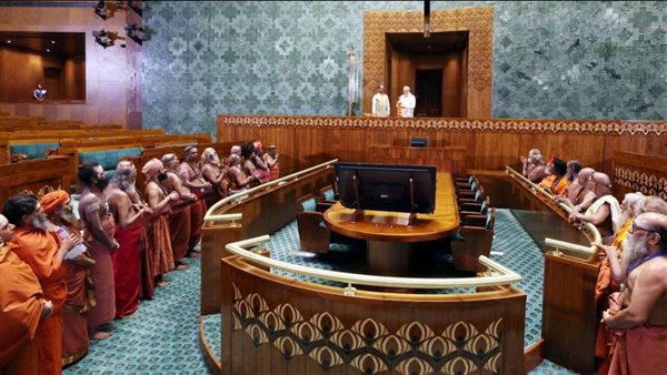 البرلمان الهندي الجديد