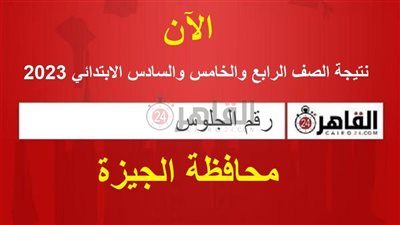 ظهور نتيجة الصف الرابع والخامس والسادس الابتدائي 2023 محافظة الجيزة الآن | رابط البوابة الإلكترونية للاستعلام