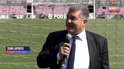 رئيس برشلونة يتحدث عن بداية العمل لتجديد ملعب الكامب نو 