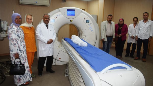 أثناء فحص المومياوات