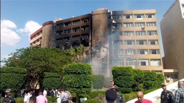 أثار حريق مبنى 15