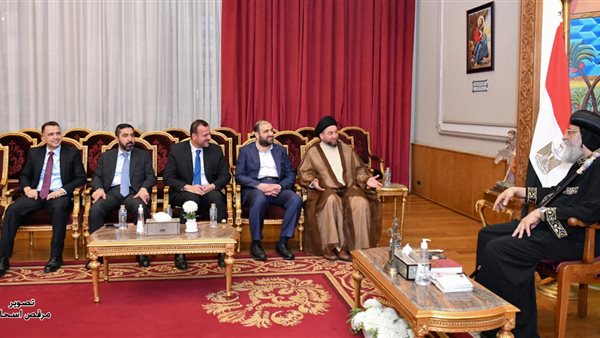 البابا تواضروس خلال