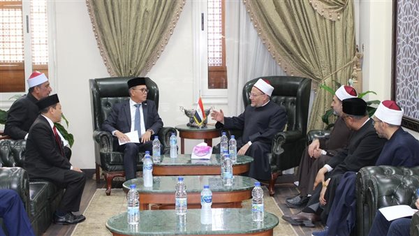 مفتي الجمهورية يستقبل