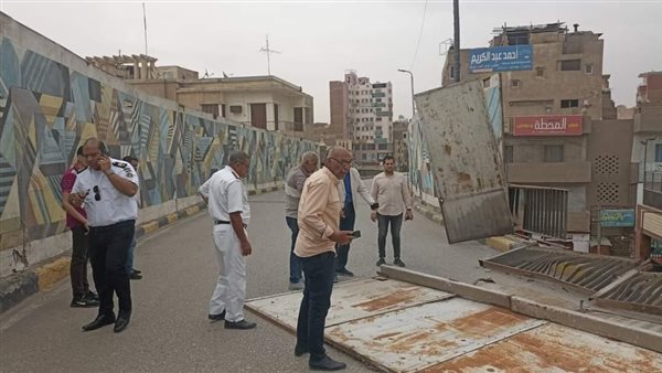 سقوط جدارية سور كوبري