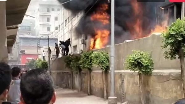 اندلاع حريق بمستشفى