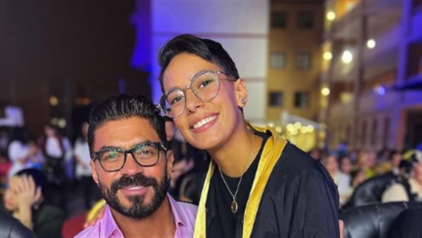 خالد سليم وابنته