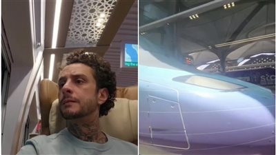 بعد أداء العمرة لوالده.. أحمد الفيشاوي يسافر إلى المدينة المنورة