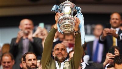 متساويا مع فيرجسون وفينجر.. إنجاز جديد لـ جوارديولا عقب فوز مانشستر سيتي بكأس الاتحاد