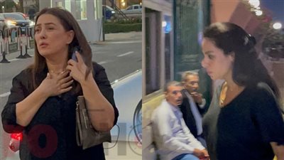 كندة علوش ونسرين أمين أول حضور عزاء والد المخرجة مريم أحمدي 