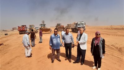 مسئولو الإسكان يوجهون بزيادة معدلات التنفيذ بأعمال تمهيد الطرق لمنطقة الرابية بالشروق