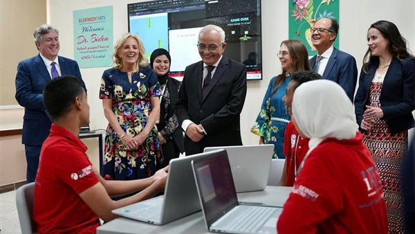 زيارة جيل بايدن لإحدى