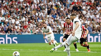 في ليلته الأخيرة.. بنزيما ينقذ ريال مدريد من الهزيمة على يد بلباو بختام الليجا