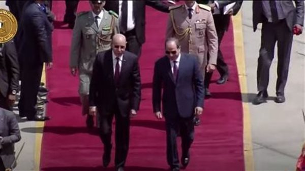 السيسي والرئيس المورتاني