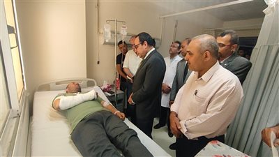 محافظ شمال سيناء يتفقد مبنى الكلى الصناعية الجديد بمستشفى العريش العام