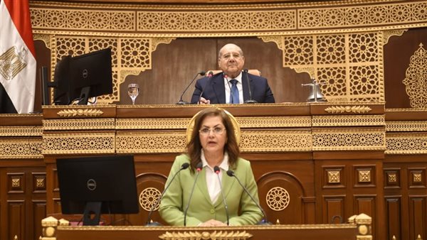 وزيرة التخطيط بمجلس