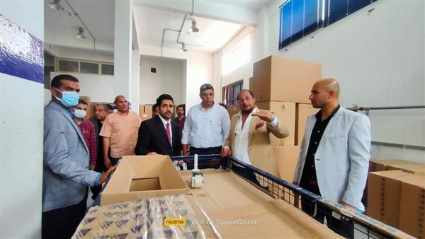 جانب من الزيارة 