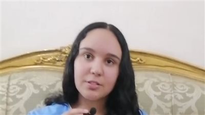 زينة الأولى على الإعدادية بالقليوبية: نفسي أكون طبيبة جراحة ودعم أسرتي سبب تفوقي