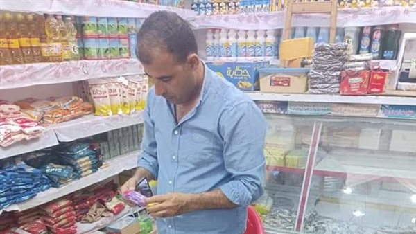 ضبط مواد غذائية فاسدة