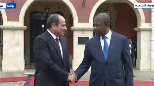 السيسي ونظيره الأنجولي