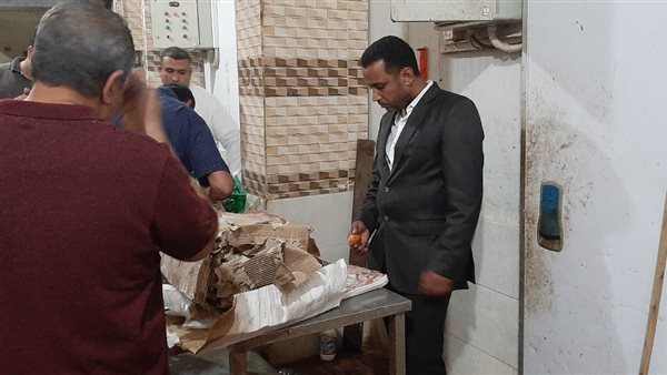 جانب من عمليات التفتيش