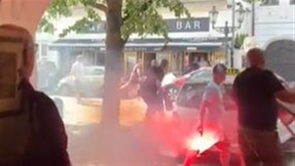 جانب من أعمال الشغب