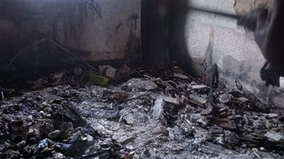 السيطرة على حريق داخل شقة سكنية بقرية نكلا العنب بالبحيرة