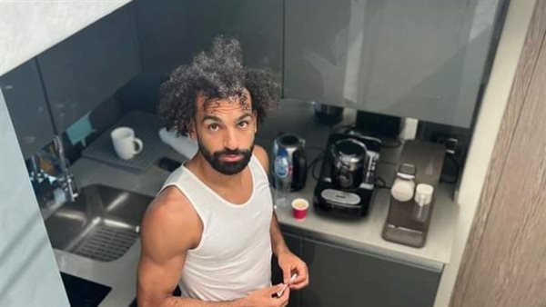 محمد صلاح أثناء إجازته
