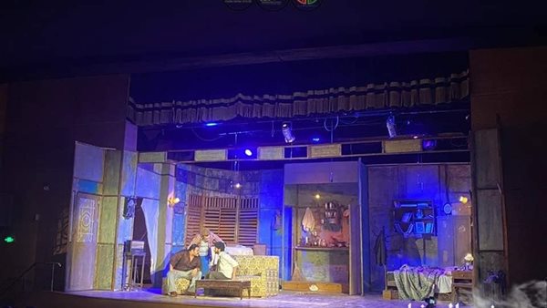 جانب من العرض المسرحي