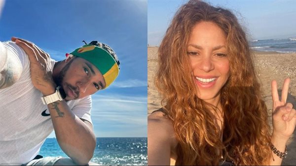 شاكيرا ولويس هاميلتون