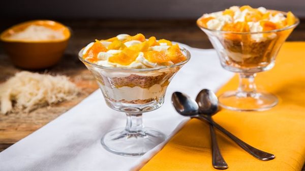 طريقة عمل كنافة بالمانجو