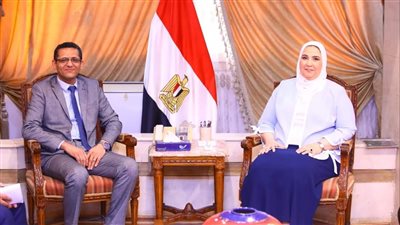 وزيرة التضامن تناقش مع خالد البلشي الحماية الاجتماعية والتأمينية للصحفيين.. وتعزيز الوعي الإيجابي للرأي العام 