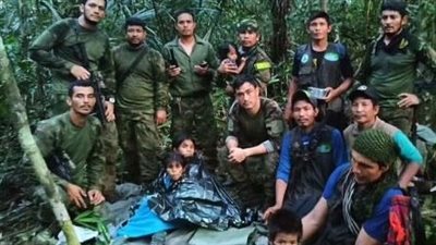 معجزة مثل الأفلام.. كواليس العثور على أطفال ضائعين في غابات الأمازون دون طعام لمدة 6 أسابيع | فيديو