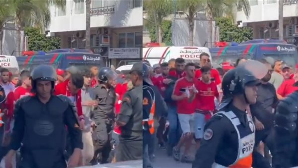 اشتباكات بين جمهور