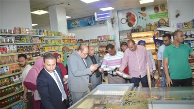 غلق مراكز طبية وتحرير محاضر والتحفظ على لحوم في حملة لحماية المستهلك ببني سويف 