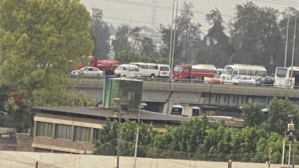 حادث تصادم اعلى كوبري