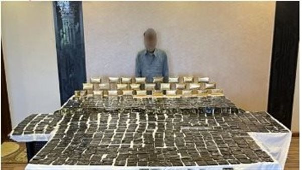 المتهم والمضبوطات