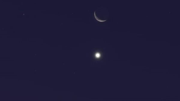 اقتران هلال القمر