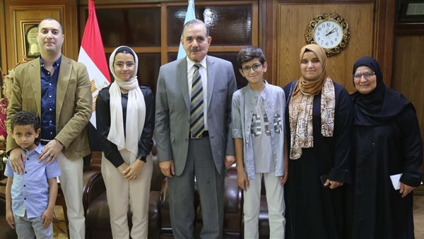 محافظ كفر الشيخ ونائبه