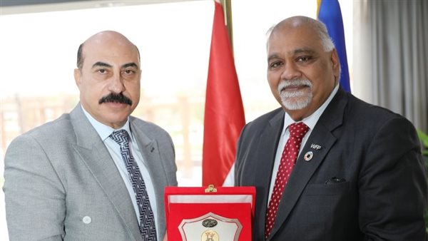 محافظ أسوان وبرافين