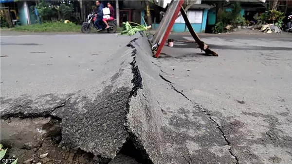 زلزال بقوة 6.2 درجات