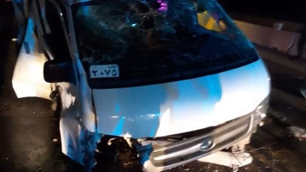 جانب من الحادث 