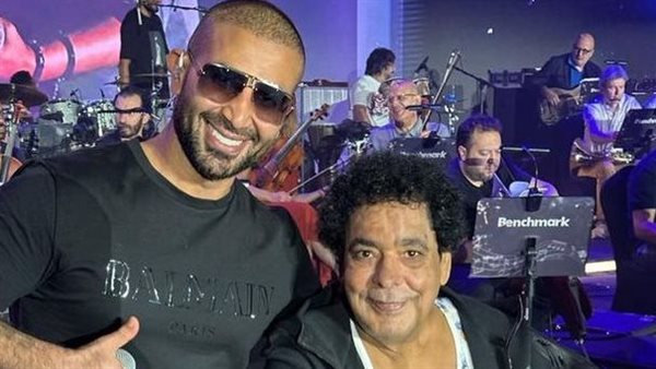 محمد منير وأحمد سعد