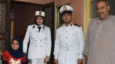 الداخلية تستجيب لطفلة من ذوى الهمم بتوفير كرسي متحرك بالشرقية