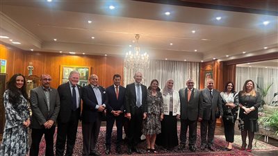 وزير الرياضة يلتقي مسئولي بعثة الأولمبياد المشاركة في الألعاب العالمية الصيفية بألمانيا