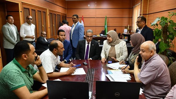 محافظ الفيوم يتفقد