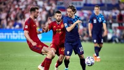نتيجة مباراة إسبانيا وكرواتيا في نهائي دوري الأمم الأوروبية.. الإسبان يحصدون اللقب