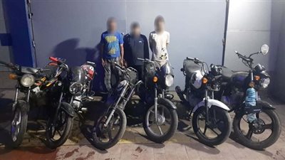 ضبط تشكيل عصابي تخصص في سرقة الدراجات النارية بالقاهرة