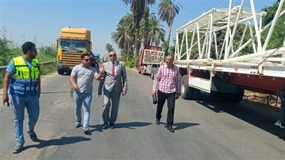 استئناف أعمال إحلال وتجديد كوبري علي باشا بمركز مطاي في المنيا